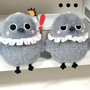 Love and Deep Space Sylus Grumpy Crow Plush Game Peripheral Stuffed Animals Backpack Keychain Pendant Decor Grils Birthday Gifts