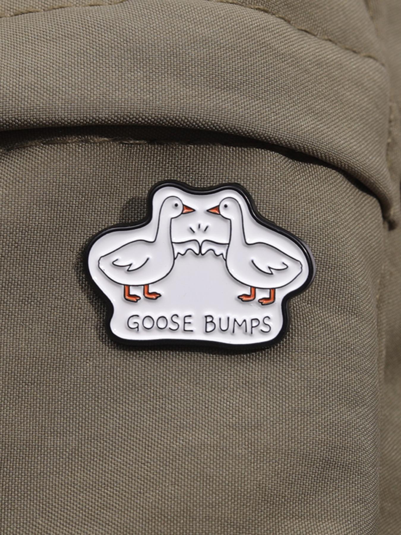 Cute Goose Design Brooch, Fashion Brooch for Women & Men As Anniversary Gift, Enamel Pin Suitable for Backpacks, Jeans, Scarves, Hats Decoration, Hat Clip, Fashion Accessory