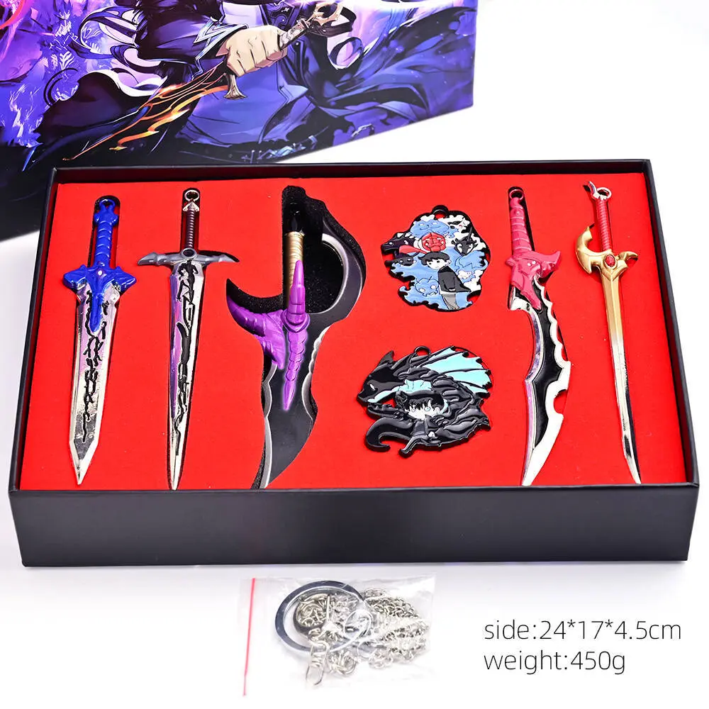 jet,tags,forte,beads,Solo Leveling keychain backpack pendant necklace game merchandise 2D cosplay props weapons anime cartoon personalized gifts for teenagers birthday presents holiday gifts, Cosplay Prop, Birthday Gift