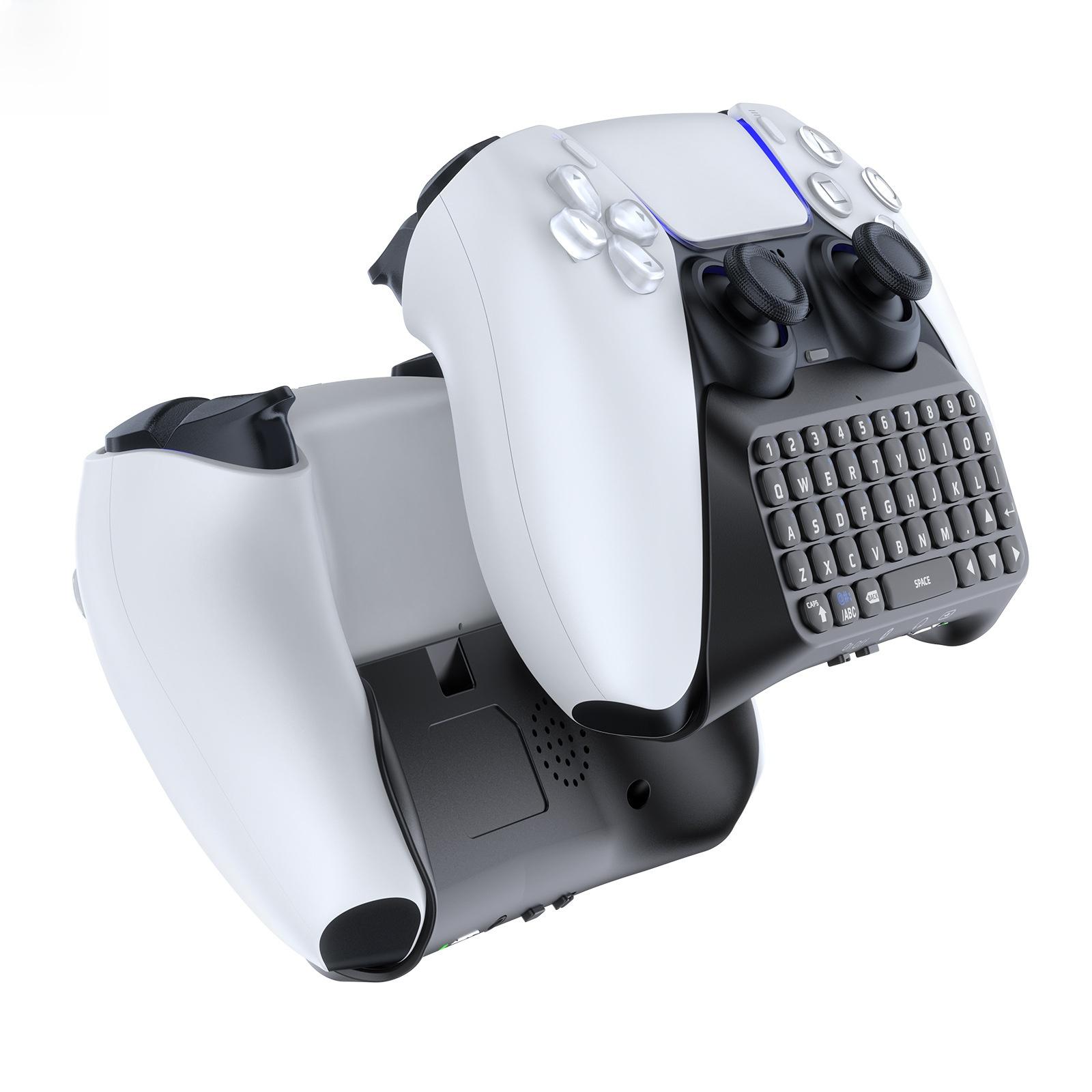 🎙️ PS5 Controller Wireless Keyboard |   Built-in Speaker for Voice Chat - Gamer Must-Have ✅ PS5 Wireless Controller Keyboard with Speaker |   Lag-Free Voice Chat - Essential Accessory