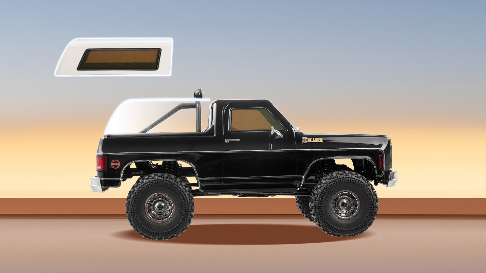 FMS 1/10 RC Crawler FCX10 Chevy K5 Blazer RS RC Car Officially Licensed Car Model RC Pickup Truck Hobby RC Offroad Rock Truck DIG/4WD/FWD 11CH 2.4GHz Remote Control Car for Adults Included (RS does not come with Charger and battery) FMS 1/10 RC Crawler FCX10 Chevy K5 Blazer RS RC Car Officially Licensed Car Model RC Pickup Truck Hobby RC Offroad Rock Truck DIG/4WD/FWD 11CH 2.4GHz Remote Control Car for Adults Included (RS does not come with Charger and battery)