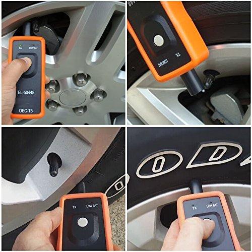50448 TPMS Reset Tool for GM Tire Pressure Monitor Sensor TPMS Relearn Tool for Buick Chevy Cadillac GMC Series Vehicles 2024 Edition OEC T5