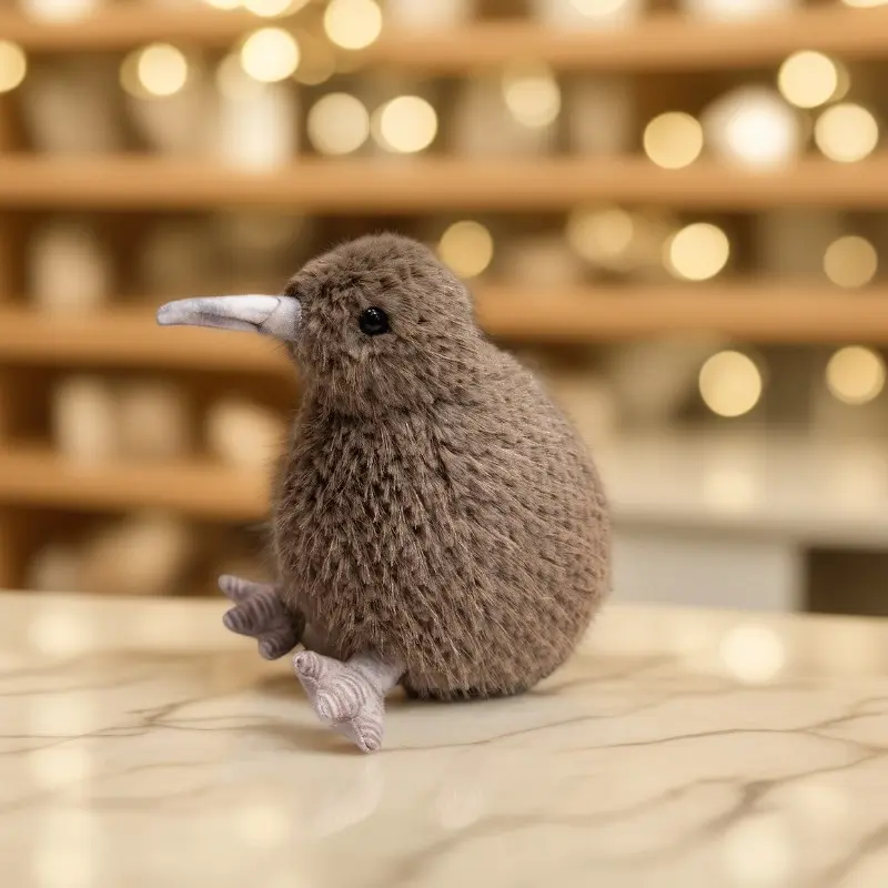 Creative Cute Long-Billed Bird Plush Toy, Realistic Bird Ornament, Funny Kiwi Bird Doll, Perfect Gift, Soft and Adorable Decoration