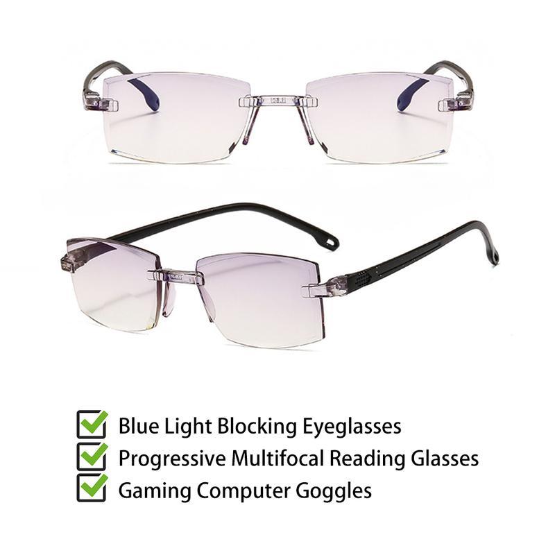 Smart Glasses with Automatic Adjustment Men Magnifying Glasses Reading Glases Women Anti-blue Light +1.0-+4.0 Eyewear