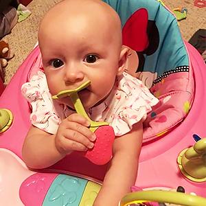 Teething Toys (5 Pack) - Infant Teething Keys Set, BPA-Free, Natural Organic Freezer Safe for Infants and Toddlers, Silicone Baby Teethers