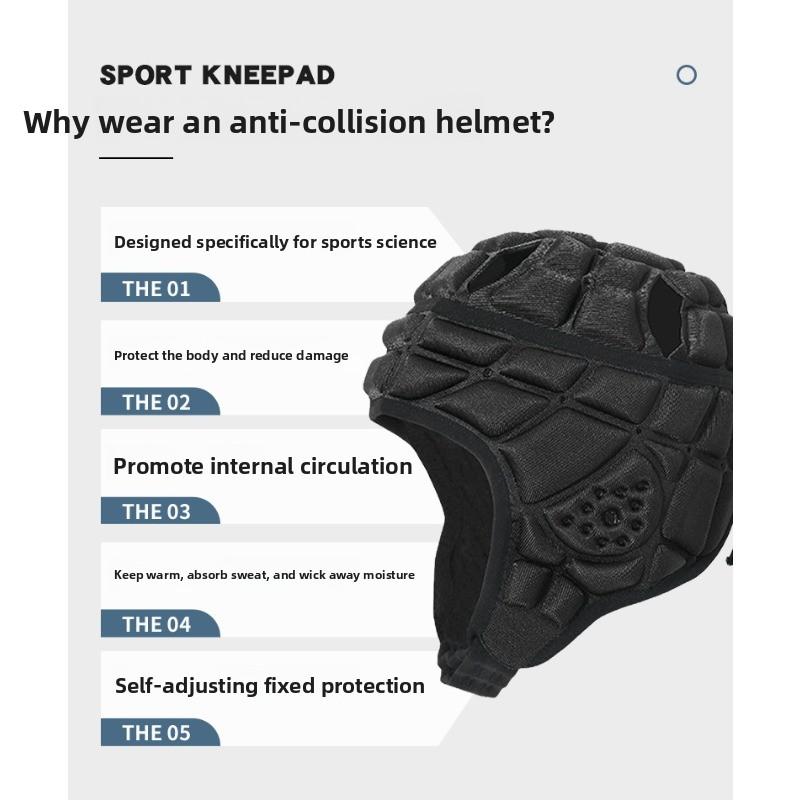 Rugby Helmet Goalkeeper Collision Hat Children's Training Baseball Protector Football Goalkeeper Head Guard