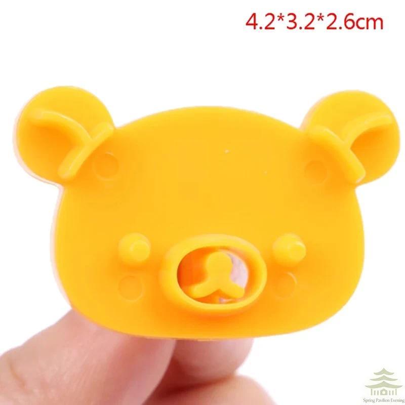 3Pcs/Set Cute Bear Sandwich Mold Bread Cake Biscuit Embossing Device Crust Cookie Cutter Baking Pastry Tools