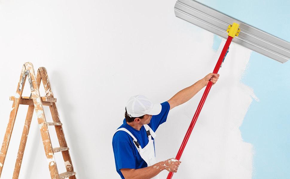 GARVEE 48''x8'' Concrete Bull Float, Aluminum Alloy Concrete Float Tool with Handles ×3, Flexible Concrete Tools Finishing, Concrete Surface Smoothing Tools Kit for Road, Walls GARVEE 48''x8'' Concrete Bull Float, Aluminum Alloy Concrete Float Tool with Handles ×3, Flexible Concrete Tools Finishing, Concrete Surface Smoothing Tools Kit for Road, Walls