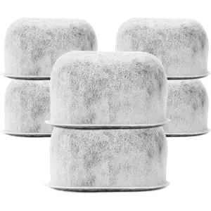Pack of 6 Replacement Charcoal Water Filters for Keurig Brewers - Keurig Compatible Water Filter Cartridges Universal Fit (NOT CUISINART) for Keurig 2.0 & 1.0 Coffee Makers