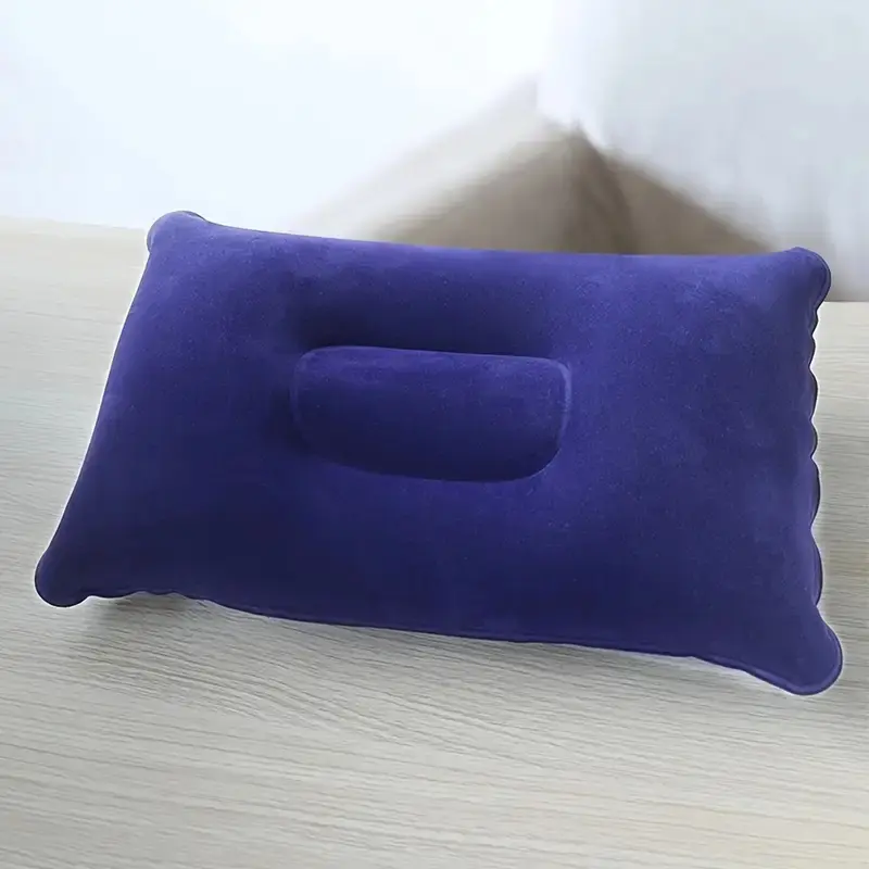 Portable Inflatable Pillow, Humanized Design for Outdoor Camping, Office Nap Cushion, Travel Air Mattress, Neck Stretcher Backrest Plane Comfort Pillows