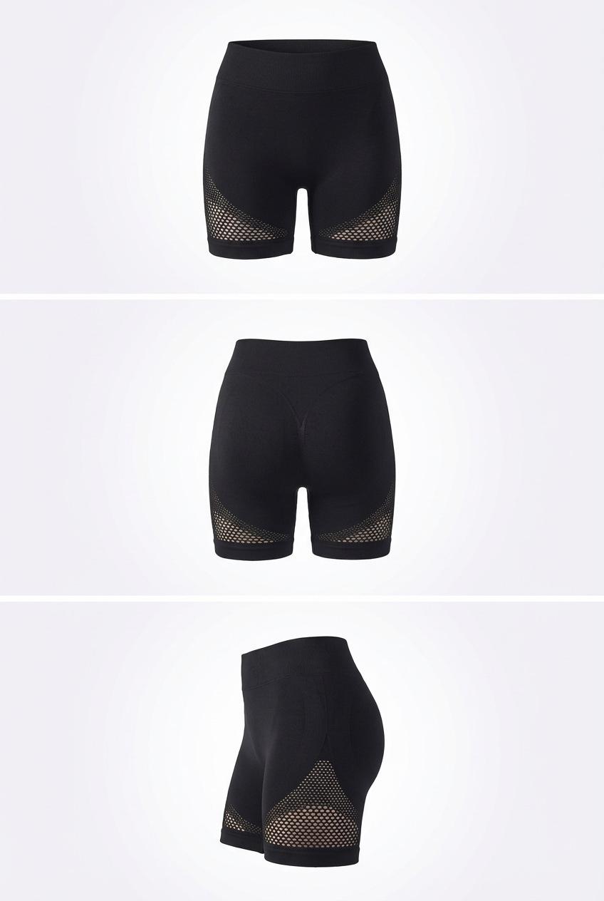 Women's Yoga Shorts, Seamless Shorts, Breathable Comfort High Stretch Tights, Exercise Shorts for Gym