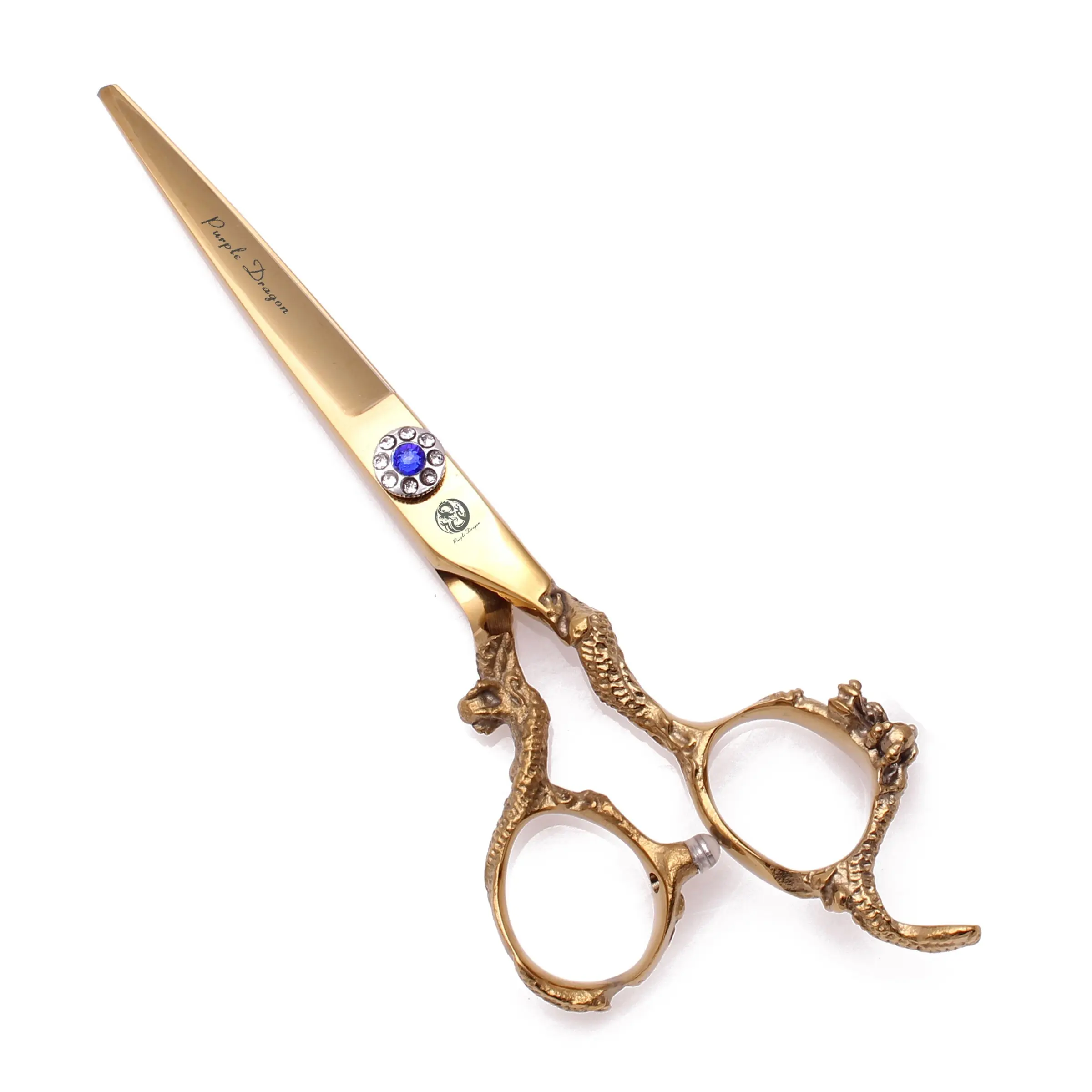 Barber Scissors 1Pcs Japan Stainless Professional Hair Scissors Gold Hair Cutting Scissors Barber Shop Hairdressing Scissors Hair Salon Tools