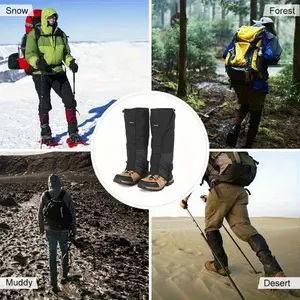 Adjustable Leg Protection Set, Outdoor Sports & Work Gear, Skiing Safety Equipment, 1 Pair, Adjustable Protective Gear