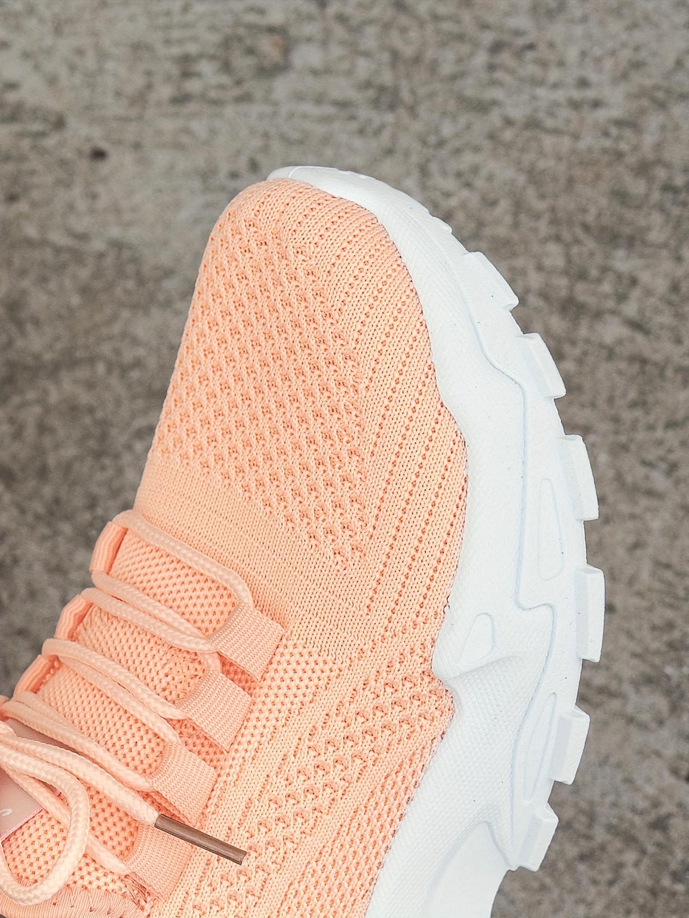 Ladies' Breathable Shoes - Stylish, Comfortable, Low-Top Tennis Shoes with Thick Soles Casual Outdoor Wear
