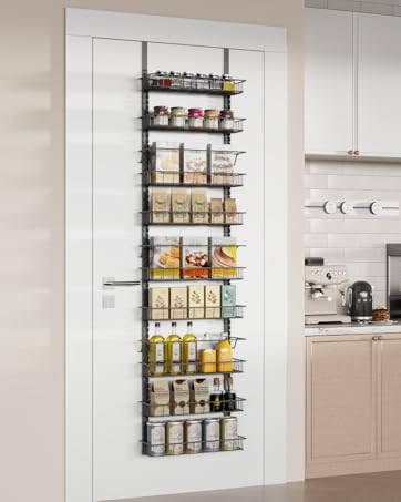 25 Spice Jars with 547 Labels- Glass Spice Jars with Black Metal Caps, 4oz Empty Spice Containers with Shaker Lids, Funnel, Chalk Pen, Square Seasoning Bottles for Spice Rack, Drawer, Cabinet