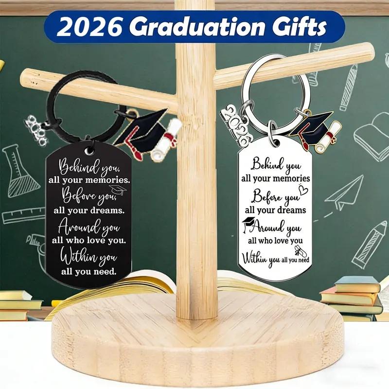 2026 Inspirational Graduation Keychain Gift