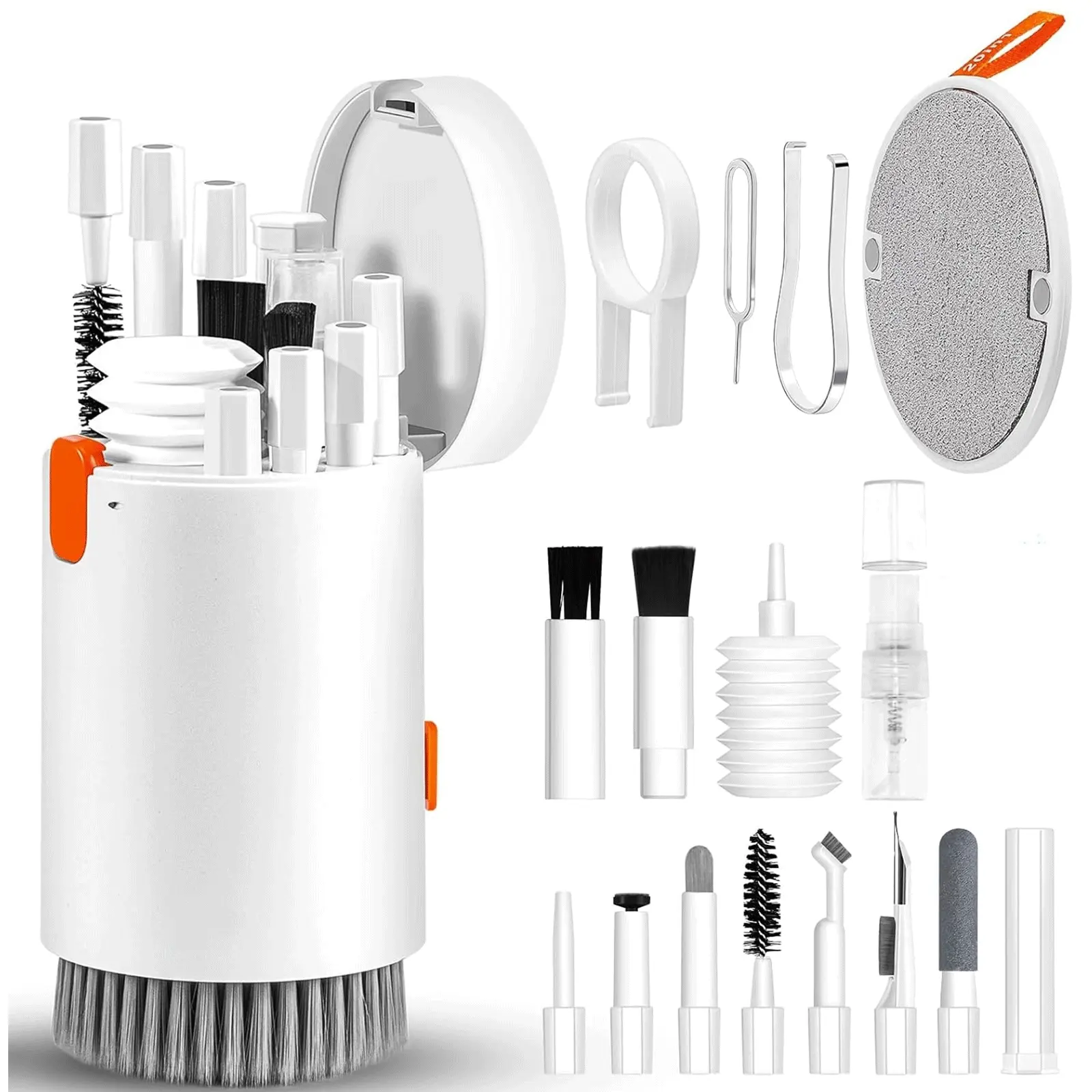 Mobile Phone Cleaning Kit, 20pcs/box Portable Electronics Cleaning Kit, Professional Cleaning Maintenance Kit for Phone, AirPod & Camera, Cleaner Kit, Cleaning Tool Set