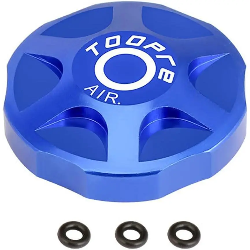 Front Fork Cap Suspension Cover, Aluminium Alloy Mountain  Suspension Caps, Front Fork Air Chamber Cover  Suspension Fork Air Gas Valve for Mountain