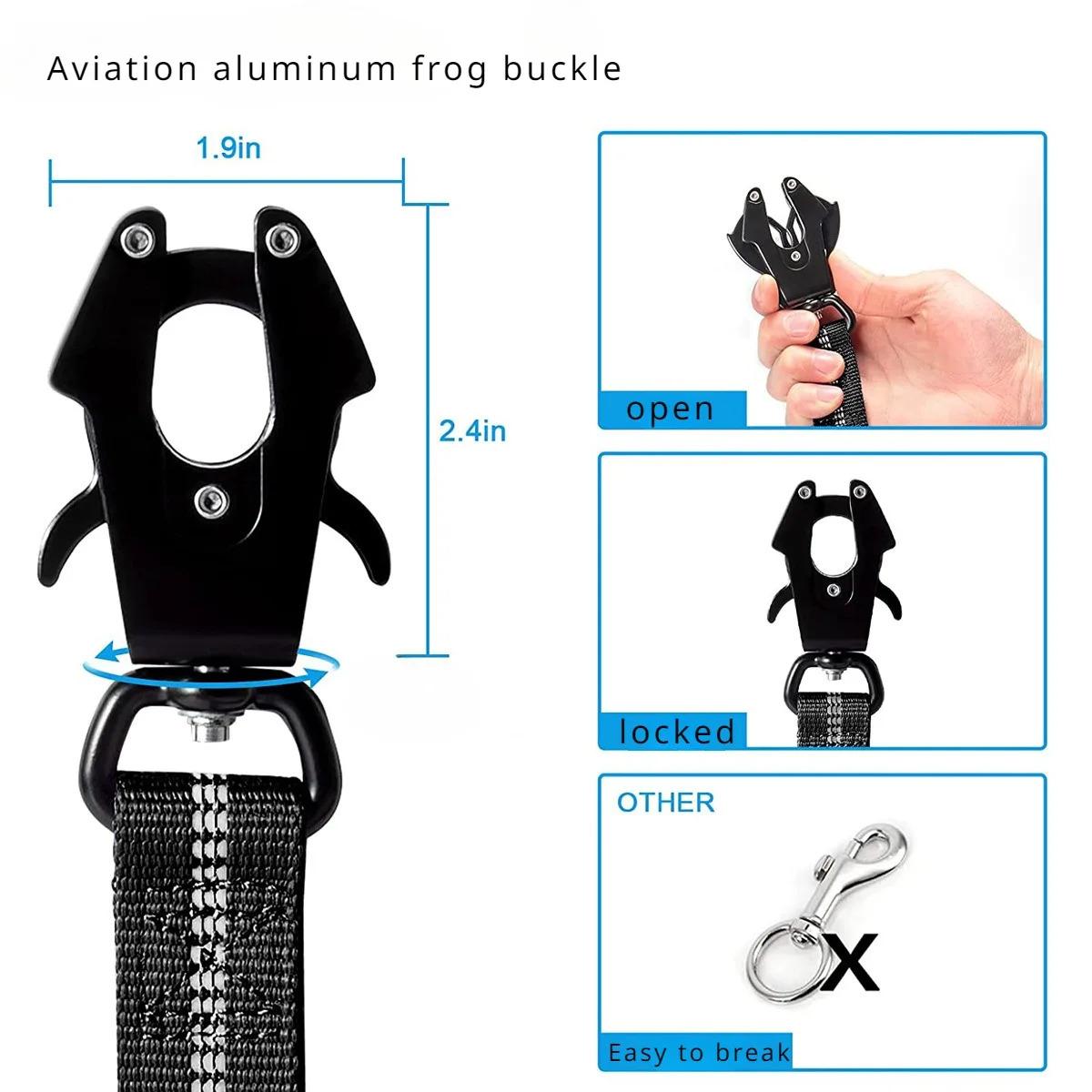 Bungee Dog Leash, No Tangle Leash, Heavy Duty Dog Leash with Shock Absorption, Comfortable Training Leash for Dogs#GLOBAL PICKS