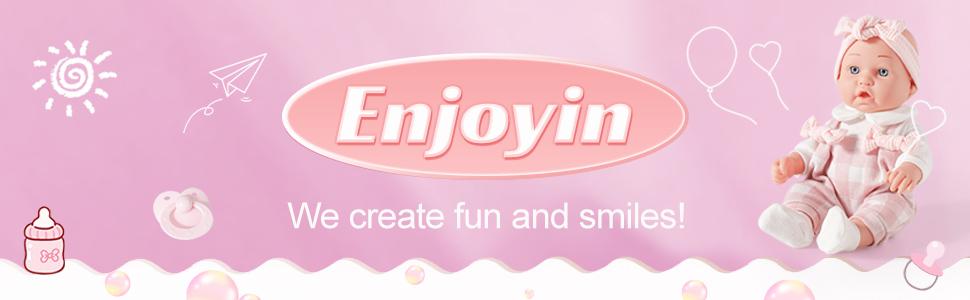 12'' Baby Doll in Gift Box with Pink Cloths, Pacifier, 13''x13'' Microfabric Blanket, and Feeding Bottle. Gift Idea for Ages 3+