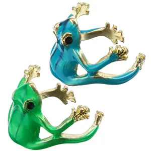 [2026 Fashion Accessories] Tree Frogs Rings Adjustable Open Rings - Unique Fashionable Jewelry for Men & Women, Premium Party Accessory