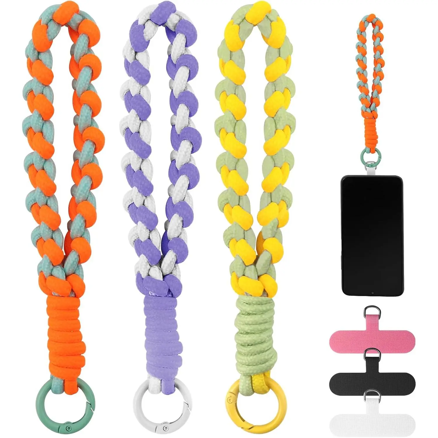 Phone Wrist Strap Camera Strap Wrist Cell Phone Charm Straps Cute Phones Charms for Camera  Purse Bag Wallet
