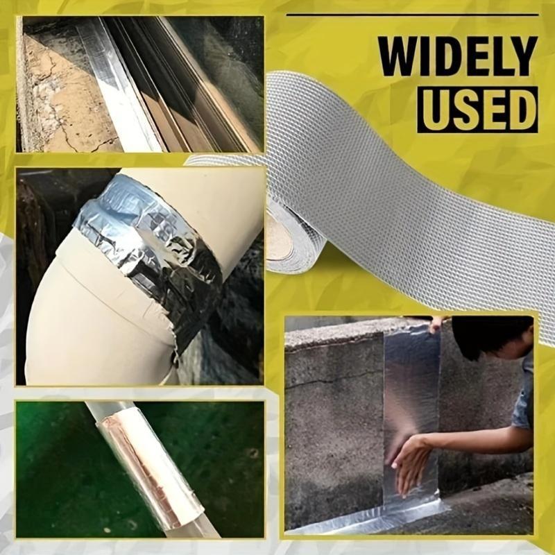 Waterproof Butyl, Leakproof Sealing Strip for Tile Surfaces, Anti Leak Heat Resistant Roof and Pipe Repair Caulk, Waterproof Caulk Tape, Multiple Sizes Available
