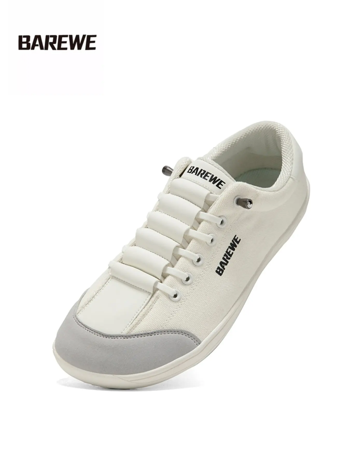 Barewe Unisex Barefoot Shoes, Zero Drop Wide Toe Casual Sports Sneakers, Lightweight Breathable Anti-Slip, All Seasons PU Leather