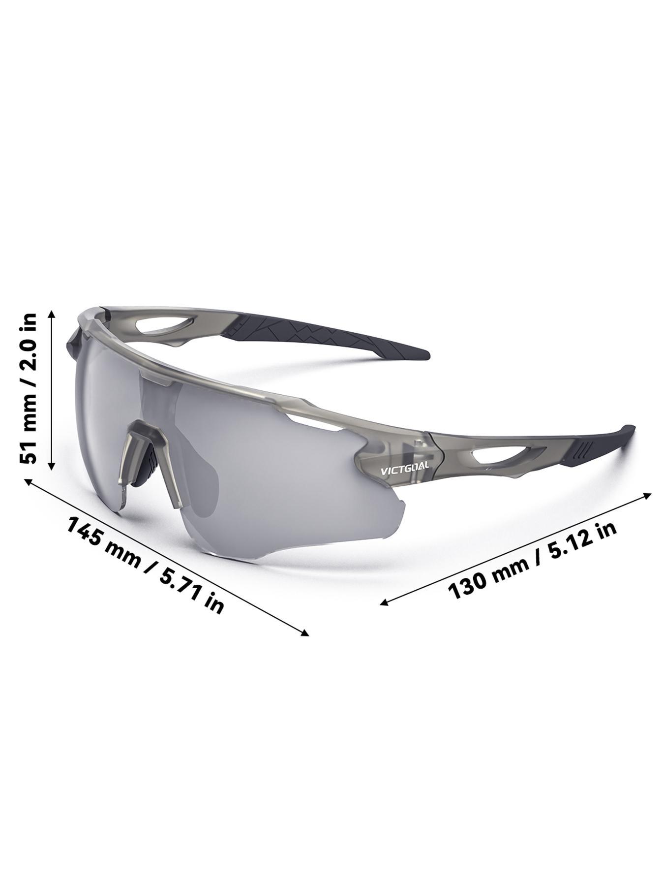 Cycling Sunglasses, Polarized Sunglasses, Outdoor Sports Sunglasses for Men & Women, UV400 Protection Bicycle Eyewear, MTB Road Bike Eyeglasses