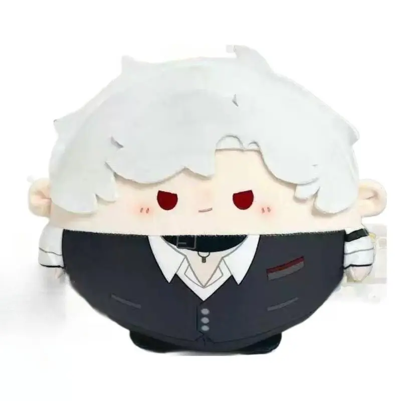 Love and Deepspace Round Chibi Character Plush Pillow Cute Sphere Squishy Stuffed Cushion Game Peripheral Collectible Gift for Otaku Girls