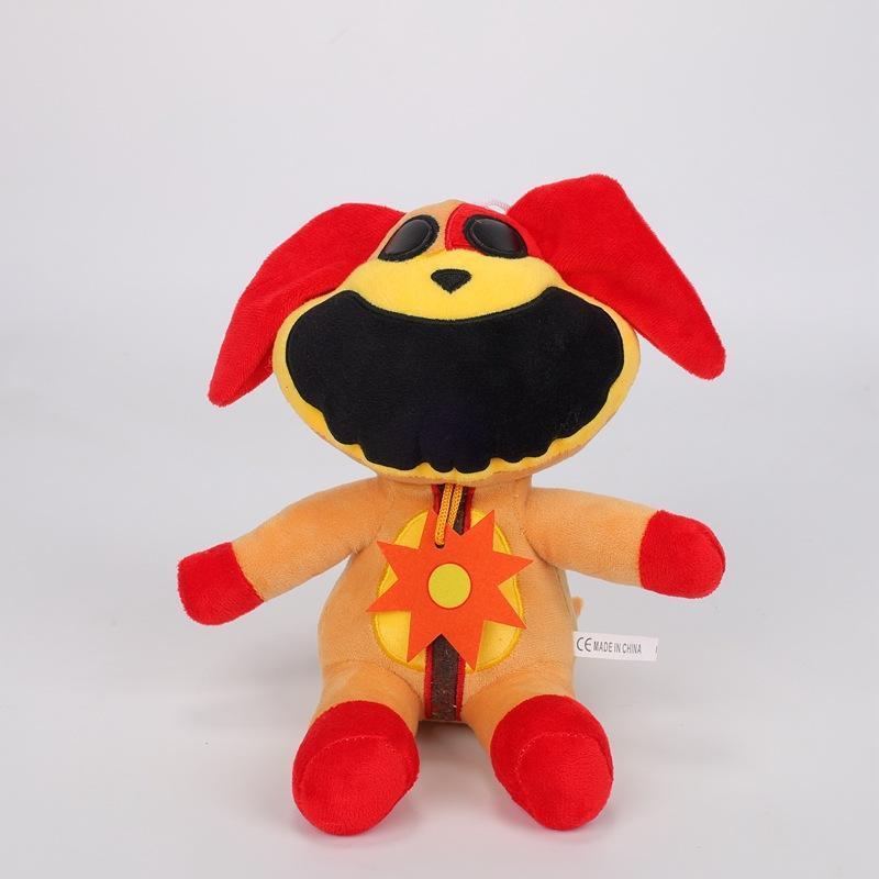 Smilingcritters Terrifying Smiling Animal Simplified Purple Cat Plush Toy