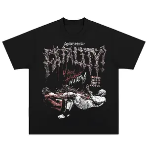 [ 🥊 Sale Up To 50%]Valter Walker Fatality Tee UFC Ultimate Fighting Championship Graphic Tee for UFC & Sports Fans Short Sleeve Crew Neck Soft Cotton MMA Shirt Perfect Gift for UFC Fans MMA Fans American Made Fightwear
