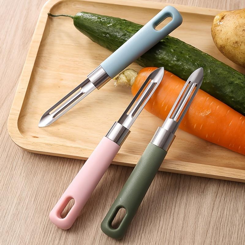1pc Vegetable Peeler with Non-Slip Handle and Sharp Blade - Effortlessly Peel Vegetables and Fruits with Kitchen