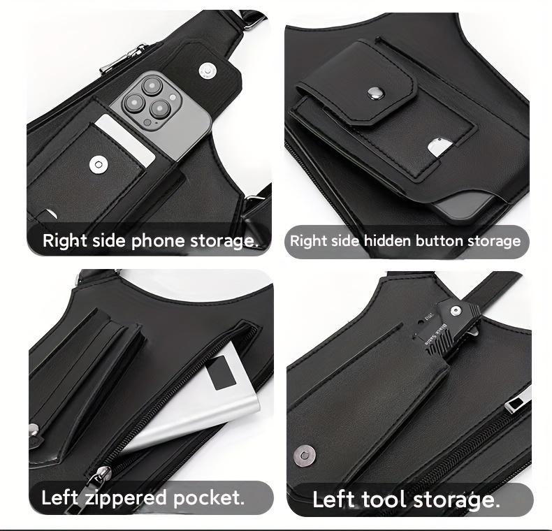 Multifunctional Lightweight Backpack with LED Headlamp Rechargeable for Cycling Hiking & Fitness Outdoor Mobile Phone Bag Vest Bag Ideal for Sport Jogging Equipment Trail Running