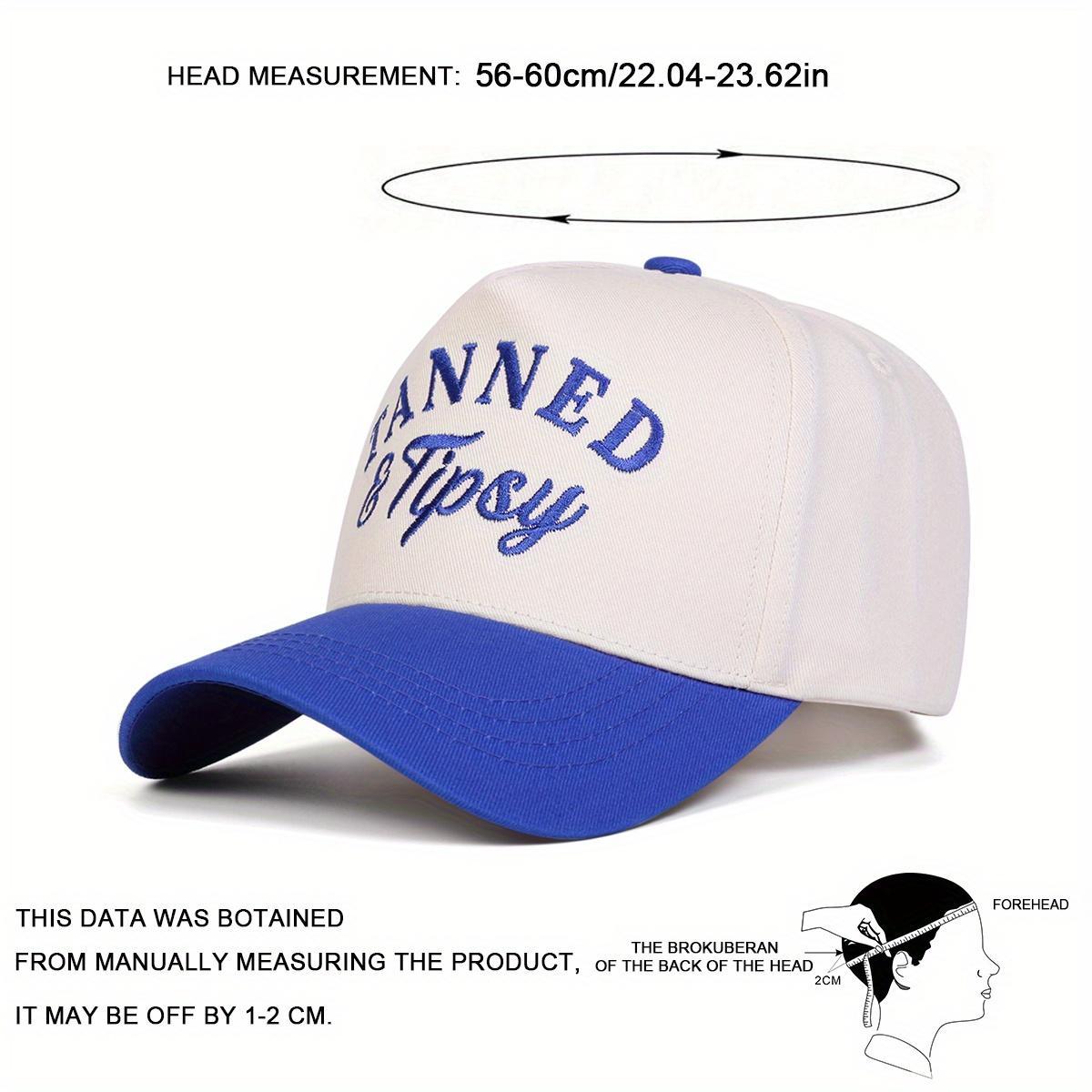 Unisex Letter Embroidered Patchwork Baseball Cap Outdoor Adjustable Sunscreen Leisure Hat Spring Autumn Travel Tourism Beach Vacation