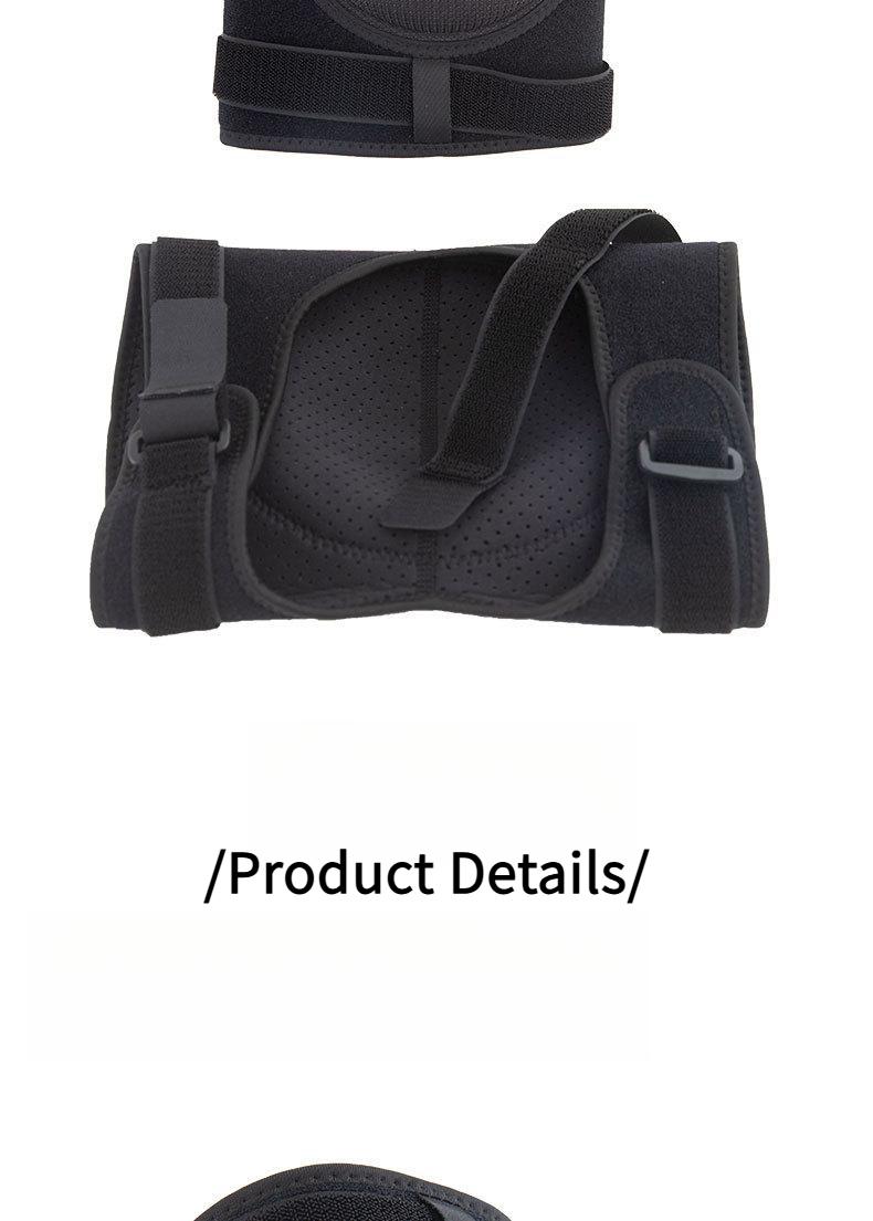 Black High-Density Foam Knee Pads for Sports & Activities - Adjustable Strap, Comfortable & Breathable, Ideal for Dancing, Roller Skating, Cycling, and More, Sports Protection Gear|Adjustable Strap Knee Pads|Breathable Fabric