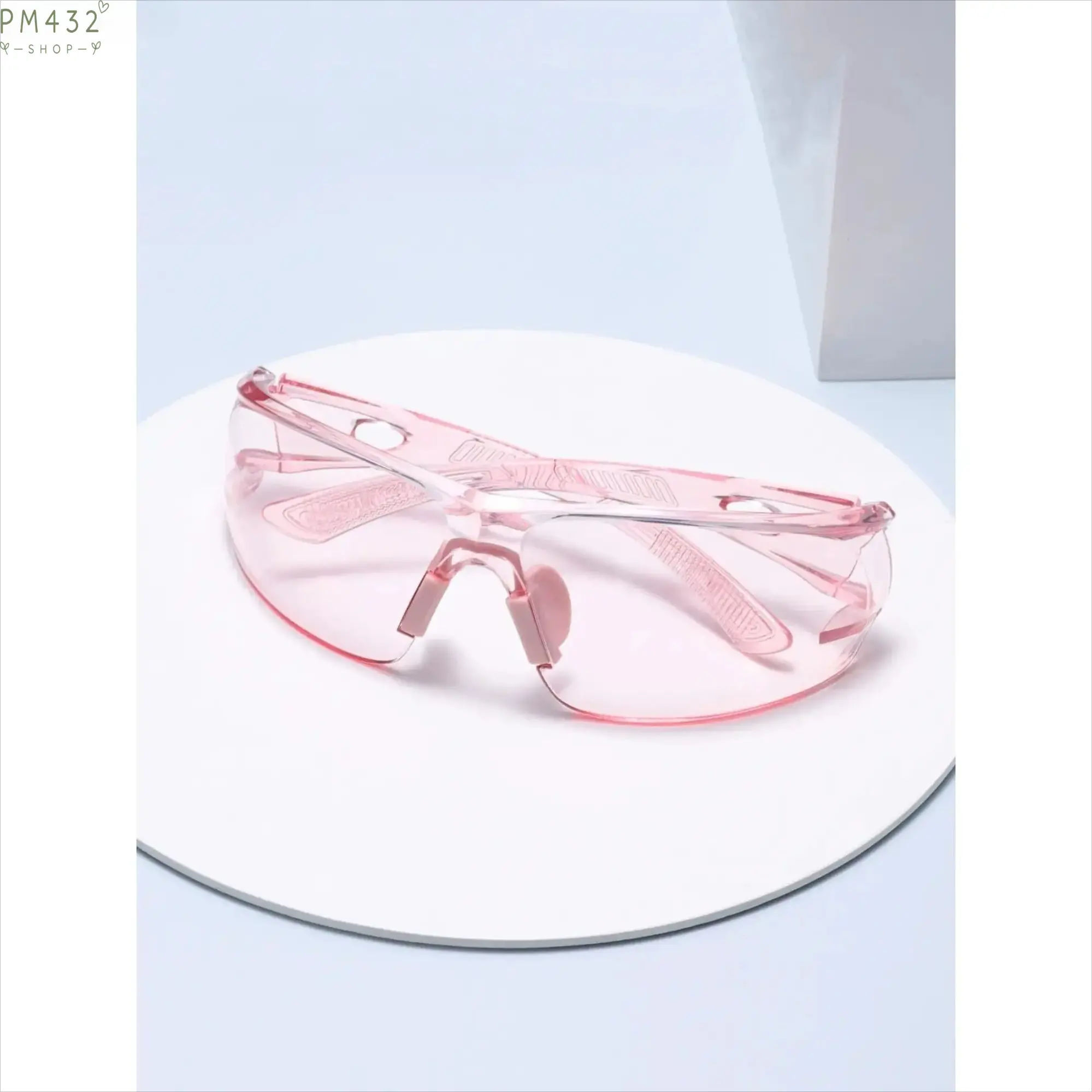 Clear Safety Glasses for Men Women, Flat Lens Transparent Protective Eyewear with Anti-Scratch Design, Lightweight Fashion Work Glasses for Home Use, Outdoor Activities, DIY Projects and Daily Protection