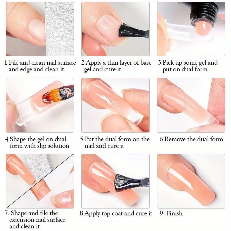 Acrylic Polygel Manicure Kit with 20 Nail Molds, 6 Color Acrylic Polygel Manicure Kit with Nail Art Tools, Professional-grade Nail Art Kit for Beginners, Nail Extension Kit, Polygel Nail Kits Acrylic Polygel Manicure Kit with 20 Nail Molds, 6 Color Acrylic Polygel Manicure Kit with Nail Art Tools, Professional-grade Nail Art Kit for Beginners, Nail Extension Kit, Polygel Nail Kits