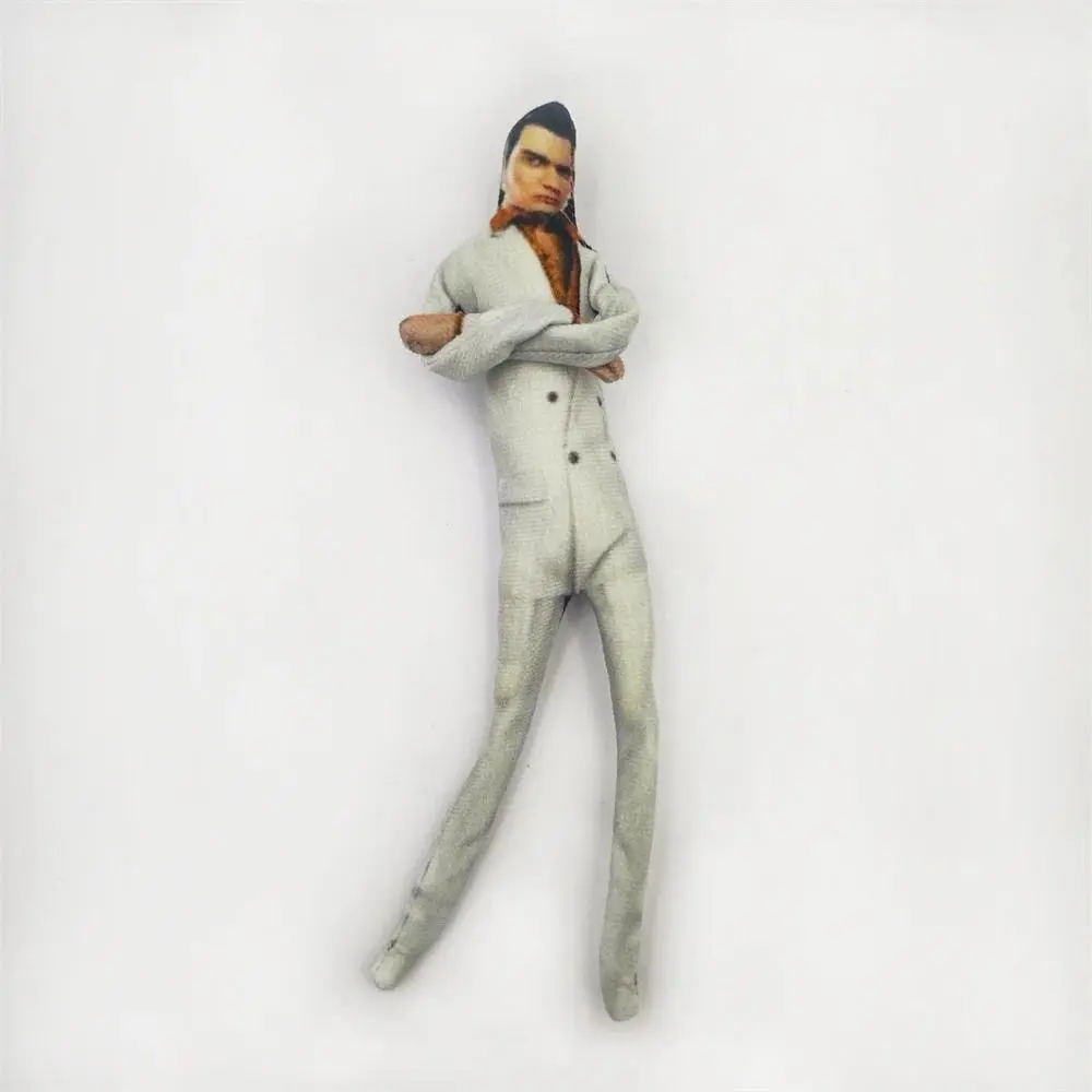 Unisex 1-Pcs Yakuza Kiryu Kazuma Cosplay Plush Doll - 28cm 100% New Abstract Twistable Shape, Funny Gift, Room Decoration (As Photo) 1*pcs doll