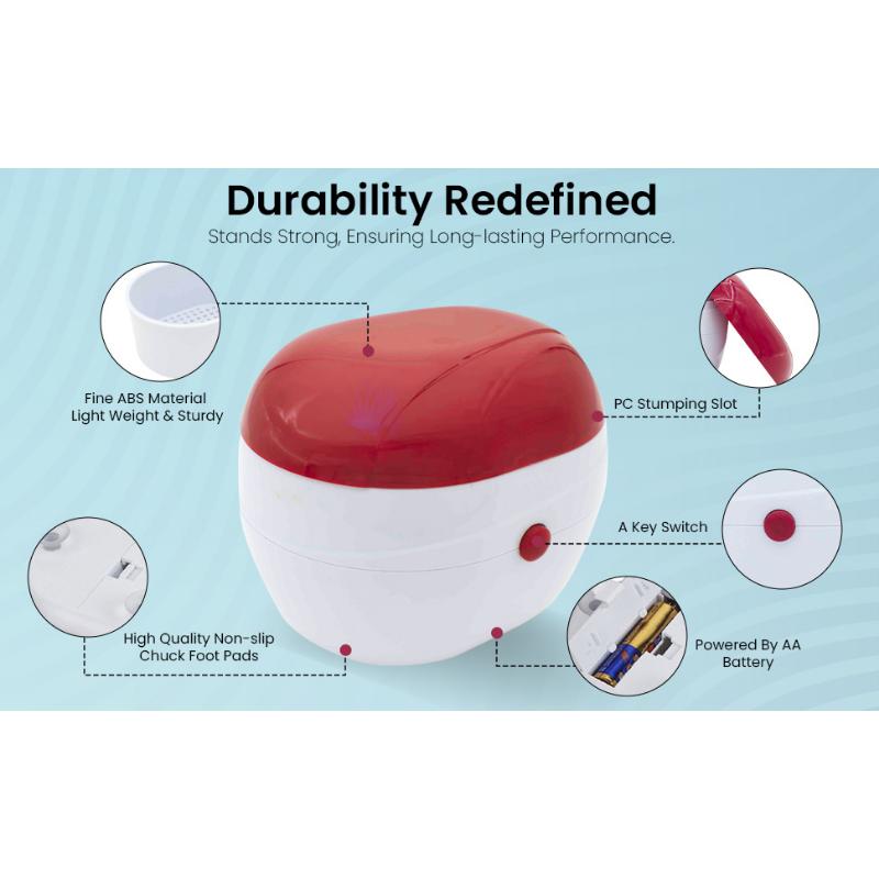 The Most Thoughtful Automatic Denture Cleaning Case with Filter, Portable and Effortlessly Clean and Protect Dentures, Braces, and Retainers