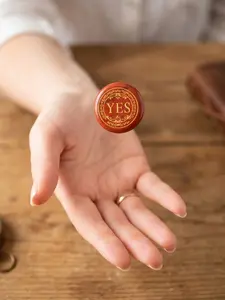 1pc natural crystal round double-sided carved yes/no destiny stone, a unique lucky answer tool, the perfect gift for mystics, mystery enthusiasts, and spiritual explorers