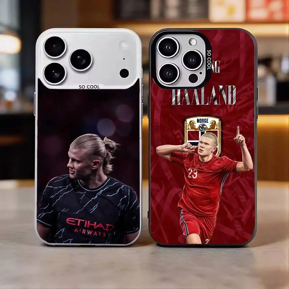 SuperStar H-Haaland-d Phone Case For iPhone 17 Promax 17e 17 16 15 14 13 12 11 Mini Pro Max Air For Samsung S26 Ultra S25 S24 S23 S22 FE Plus Edge Anti-Fall Transparent shockproof protection IMD Back Cover For Fans Gift