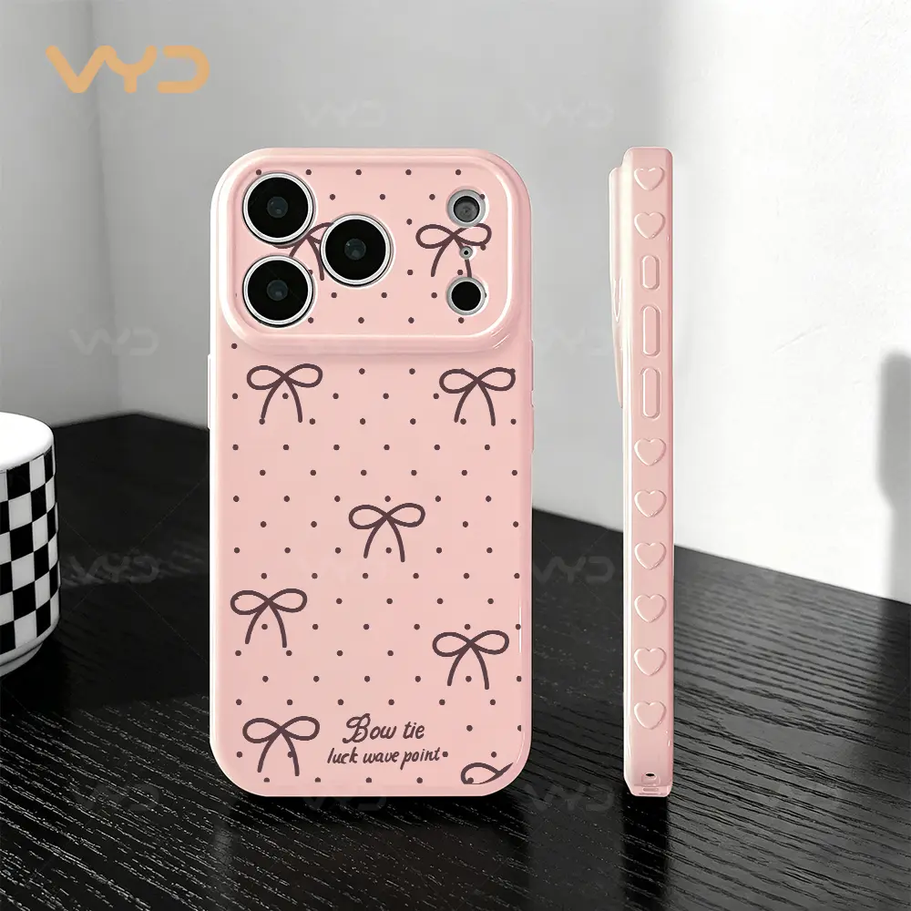 Minimalist Solid Dark Brown Phone Case， Elegant Solid Color Style， Exquisite Embossed Heart Patterns，for iPhone 17 Pro Max 17 Air 17Pro 16 15 14 13 Pro Max， Sophisticated Matte Texture Protective Cover Aesthetic Birthday Gift for Women and Girls