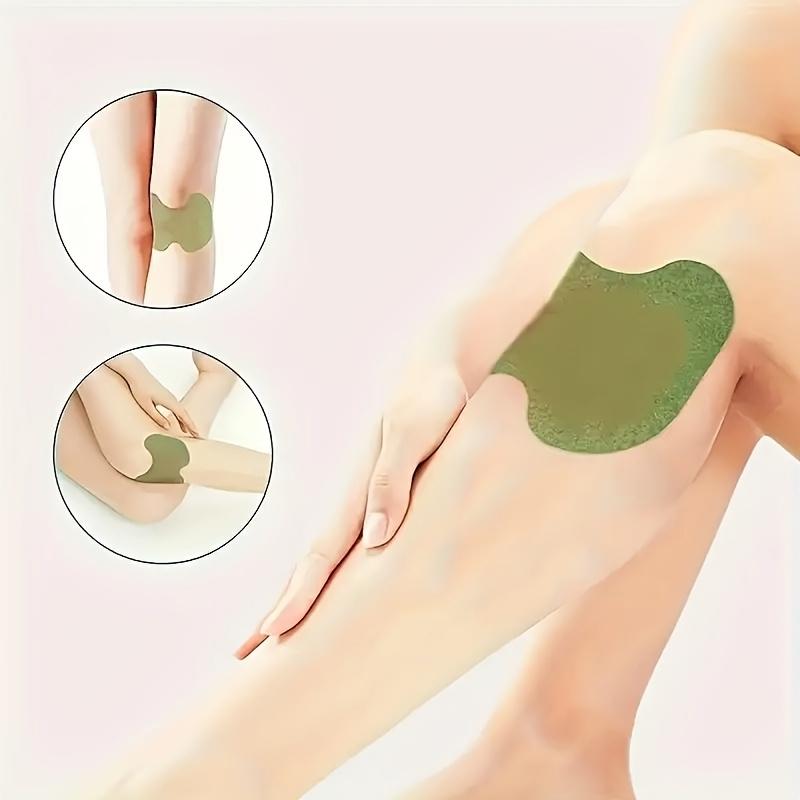 [150pcs Herbal Heat Patches] 150pcs Herbal Knee Patches, Moxibustion Joint Heat Pads, Non-Textile Straw Material, Uncharged, Outdoor Essentials, Suitable for Thanksgiving & Christmas Festivities