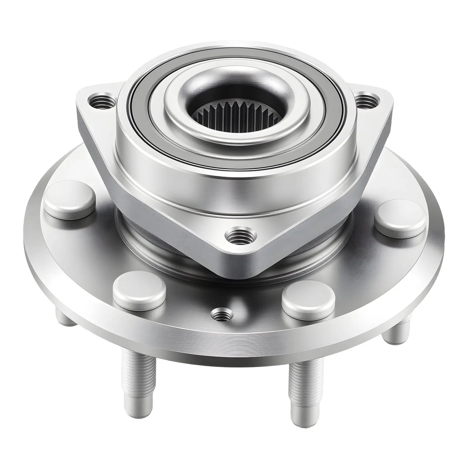 VEVOR Front/Rear Wheel Bearing & Wheel Hub Assembly, OE Numbers: 513277 FWF112, Precisely Factory Tested, Ball Bearing Design to Minimize Friction & Wear, Easy-Install Kit for 2016-2017 Chevy Traverse LS, Buick Enclave, GMC Acadia 4-Door, Wheel Hubs
