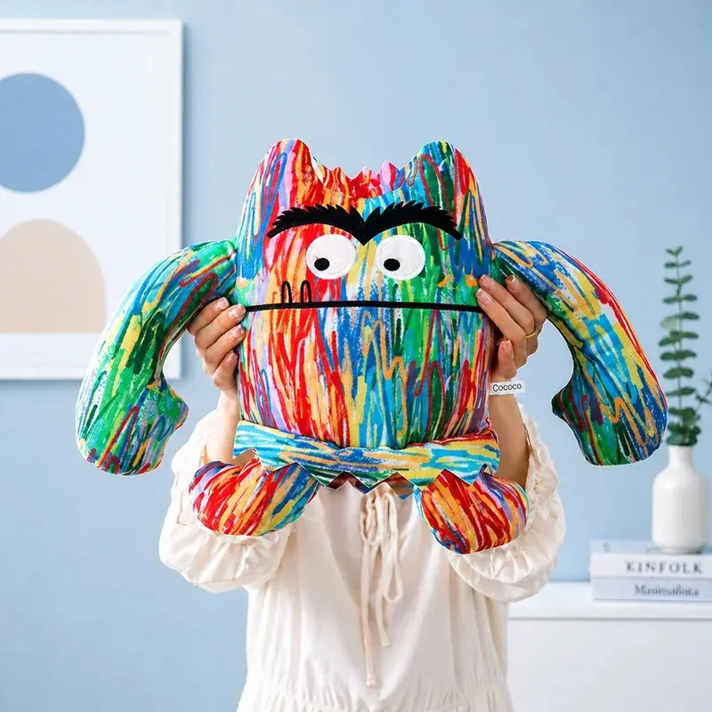  Color Monster Plush Doll Toy Party Favors Decor Kids Baby Appease Pillow Plush Stuffed Monster Toys For Children Gifts