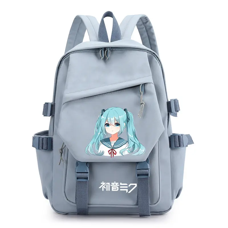 Cute miku printing peripheral printing peripheral backpack student schoolbag travel bag
