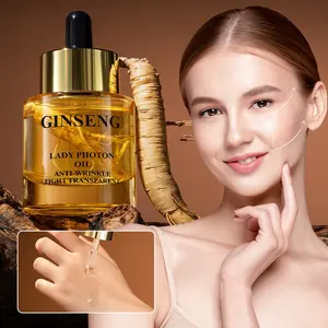 Mercilen Ginseng Collagen Essence Oil 30ML, Deep Nourishment, Even Skin Tone, Moisturizing Tightening Serum for All Skin Types