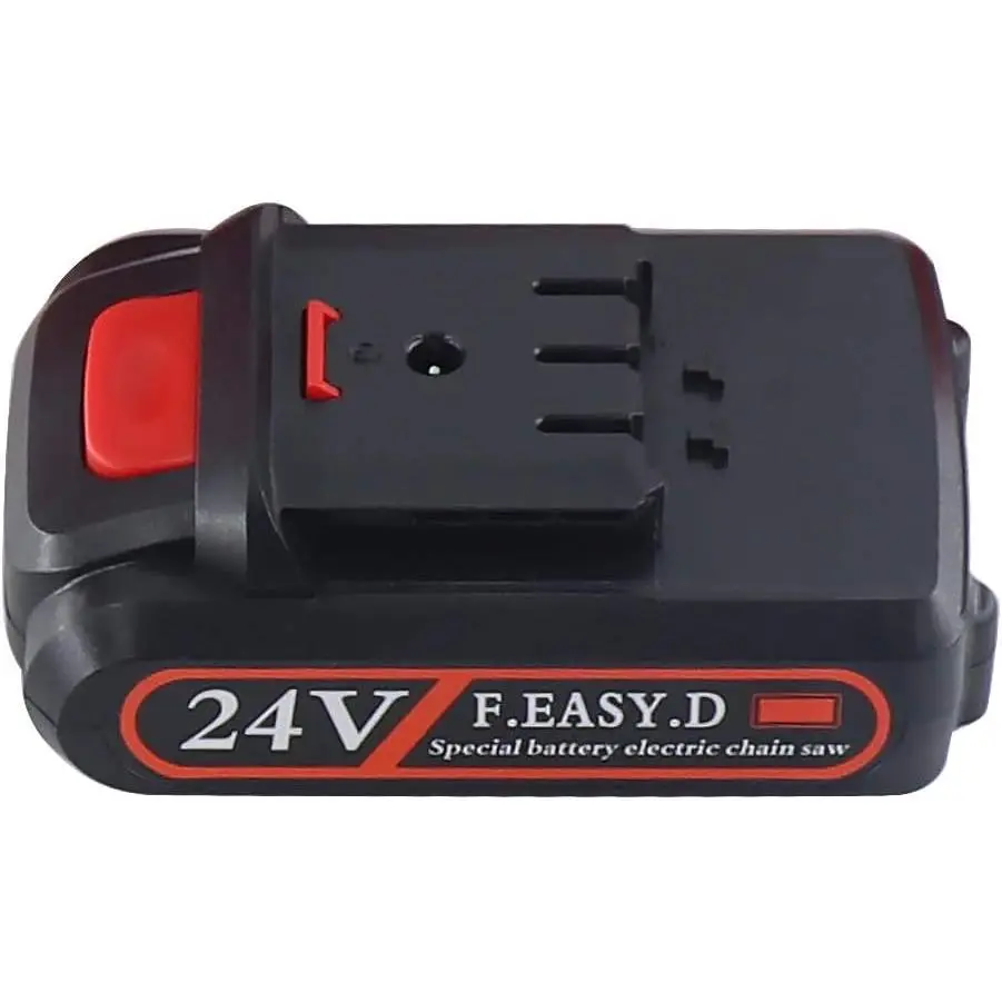24V Voltage Rechargeable Battery, Compatible with 4 in/6 in Mini Electric Tools, Chainsaw Power Accessory