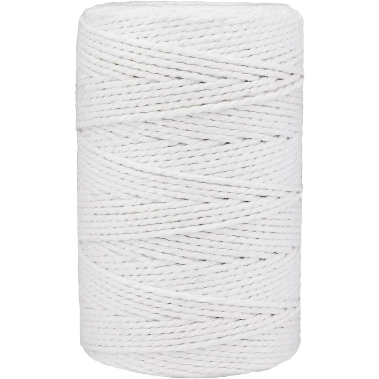 Butchers Twine String,500    Kitchen Twine String Cooking for Crafts Roasting  Wrapping DIY Decoration Gardening Packing Materials, White